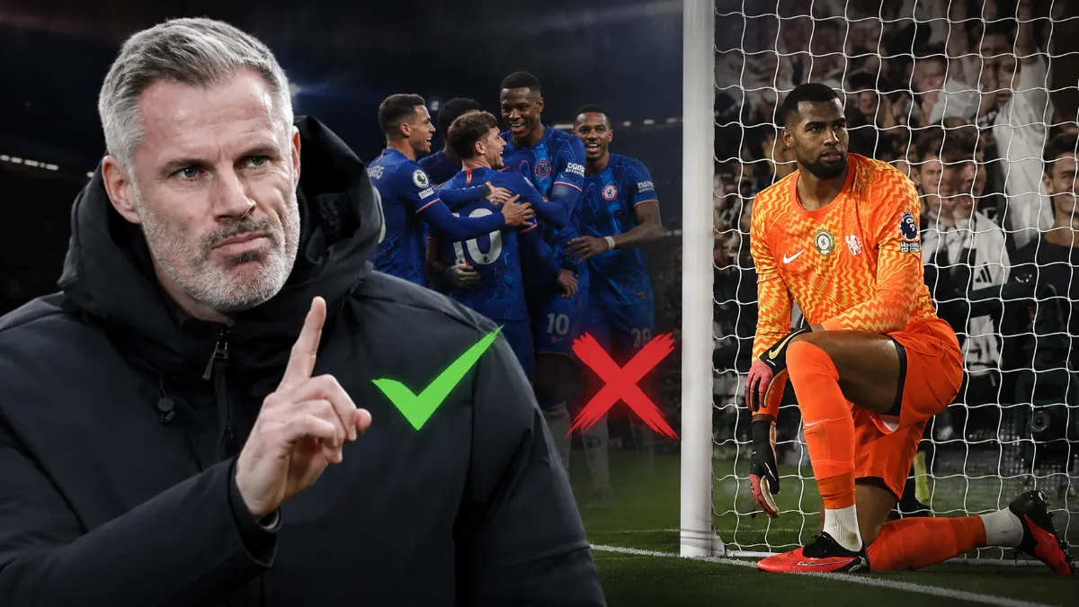 Jamie Carragher believes Chelsea won't win the title with Robert Sanchez