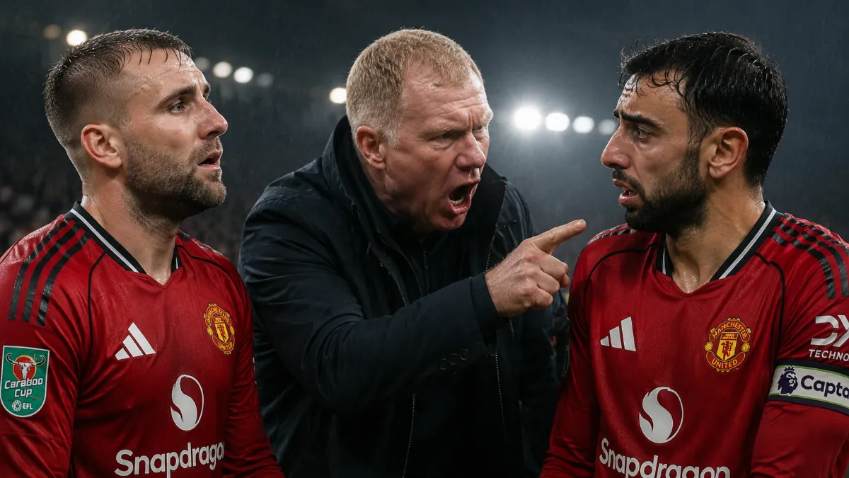 Paul Scholes urges Bruno Fernandes to keep his mouth shut