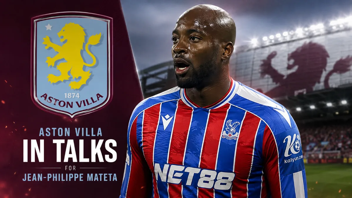 Aston Villa making moves for Jean-Philippe Mateta transfer