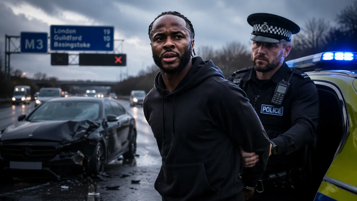 Raheem Sterling faces two years in prison after car accident