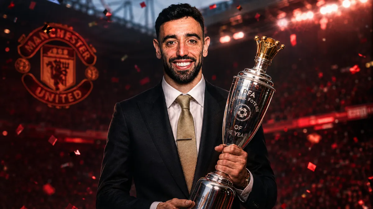 Bruno Fernandes named PFA Player of the Year