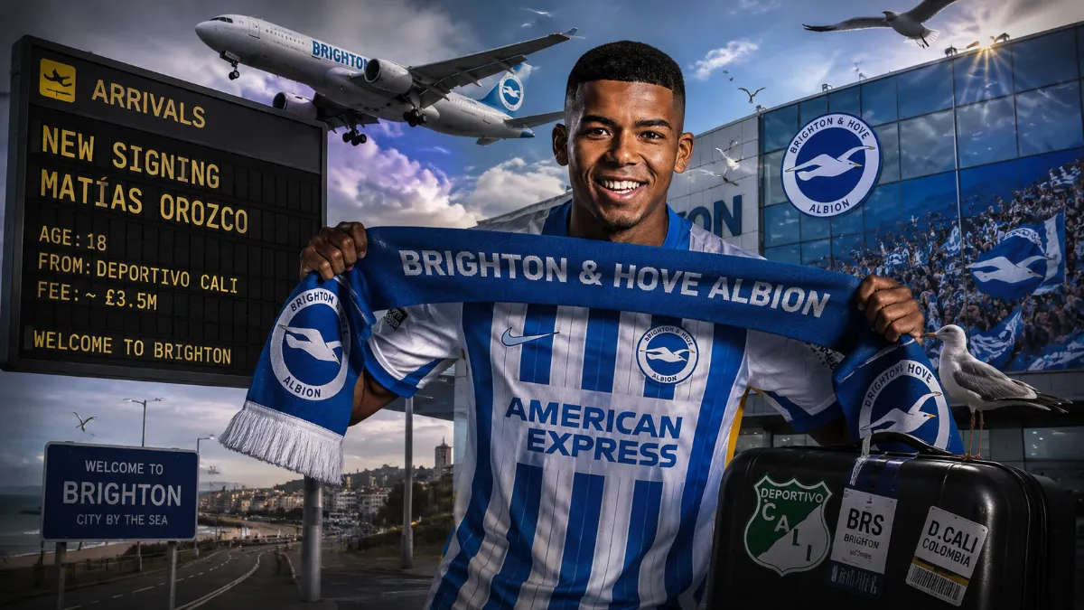 Brighton agree transfer for Matias Orosco