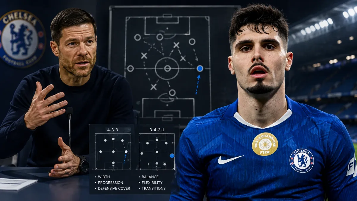 Xabi Alonso discusses Pedro Neto's position and future at Chelsea