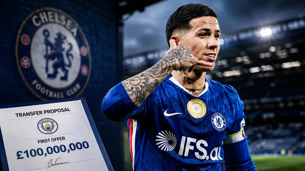 Manchester City ready to make £100 million bid for Enzo Fernandez: Chelsea likely to reject