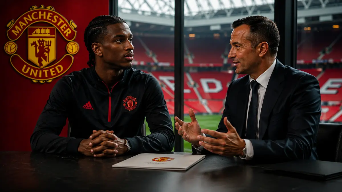 Manchester United show interest in Alejandro Balde and will hold talks with Jorge Mendes shortly