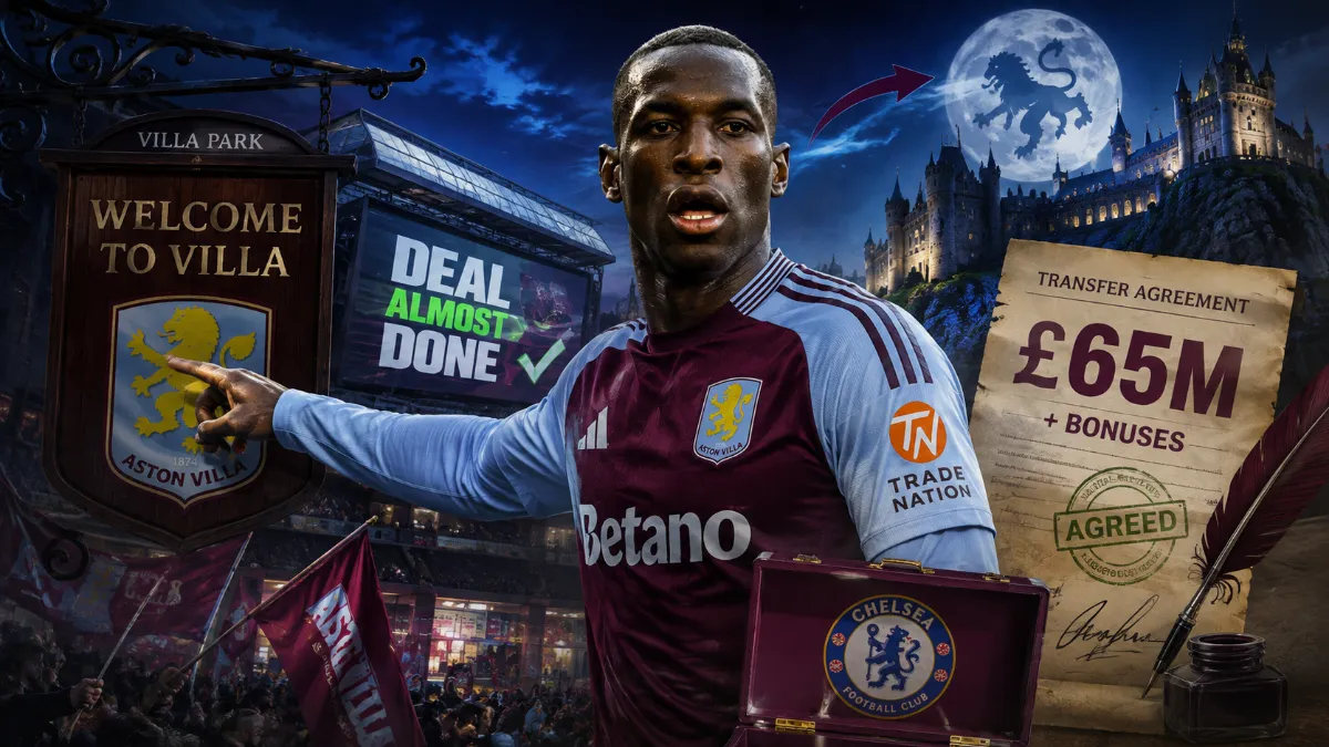 Aston Villa close to transfer of Nicolas Jackson