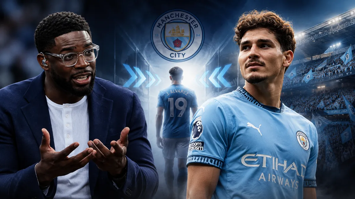 Mika Richards urges Manchester City to swoop for Julian Alvarez ahead of Arsenal