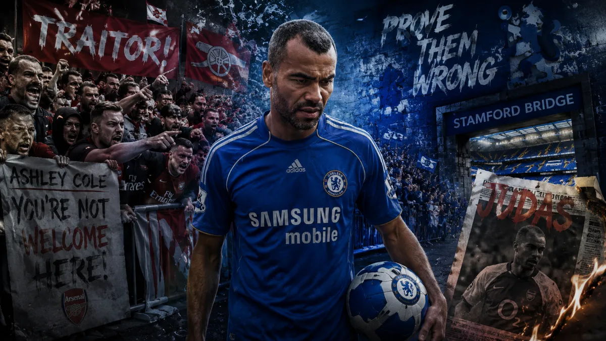 Ashley Cole reveals how Arsenal fans' hatred drove him at Chelsea