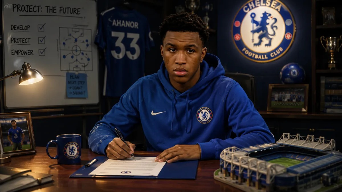 Fabrizio Romano: Honest Ahanor joins Chelsea. Here we go!