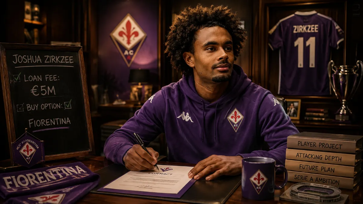 Fiorentina makes offer to Manchester United for Joshua Zirckzee