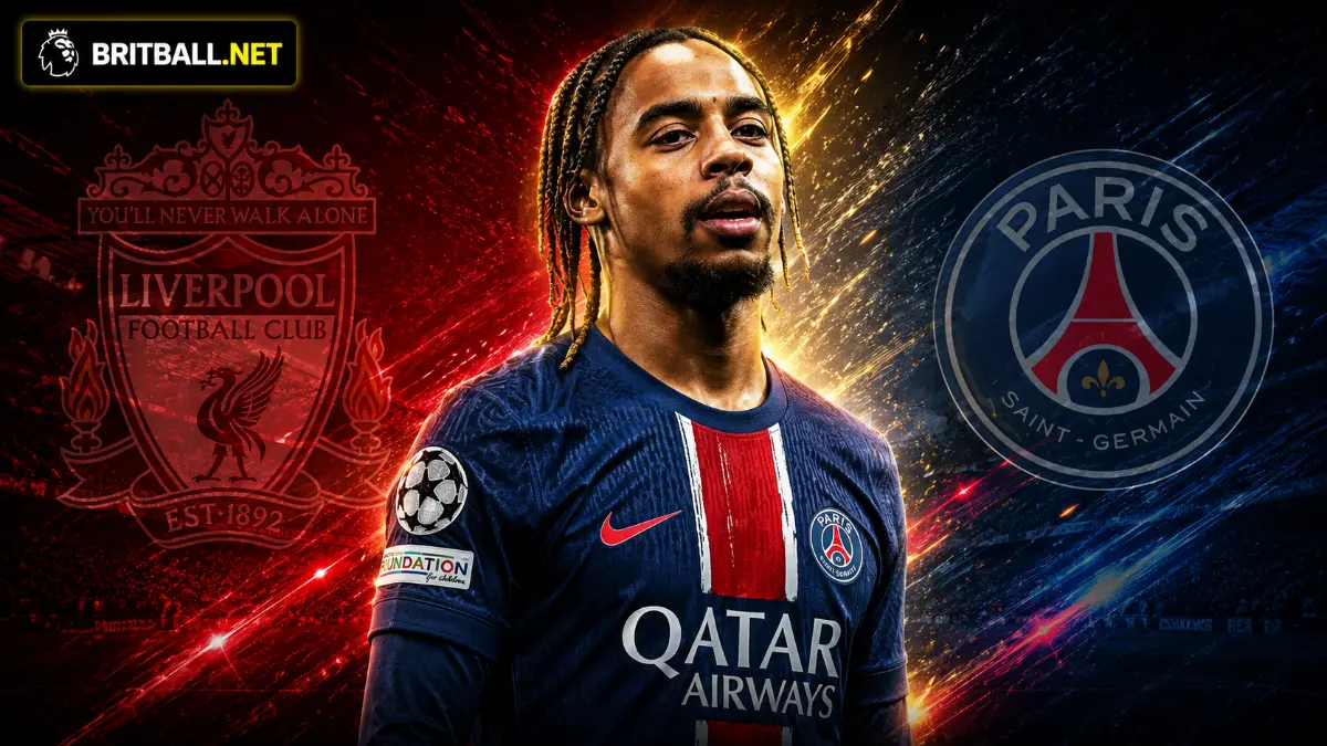 Liverpool on the verge of securing Bradley Barcola transfer from PSG