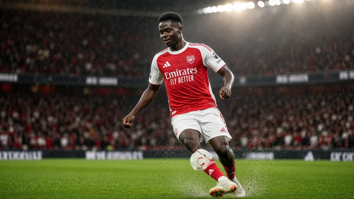 Bukayo Saka finds his form again at Arsenal