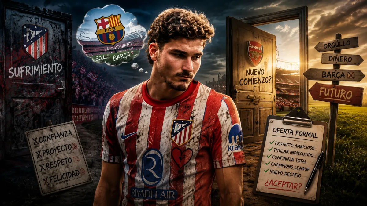 Julian Alvarez starts weighing up a move to Arsenal