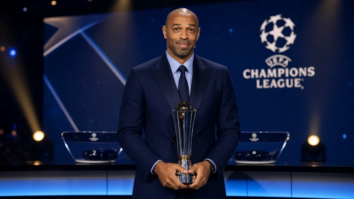 Thierry Henry receives UEFA president's award: the essence of the honour and the legend's journey