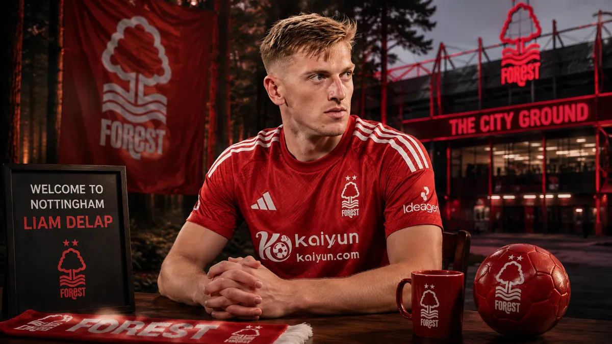 Liam Delap officially joins Nottingham Forest from Chelsea