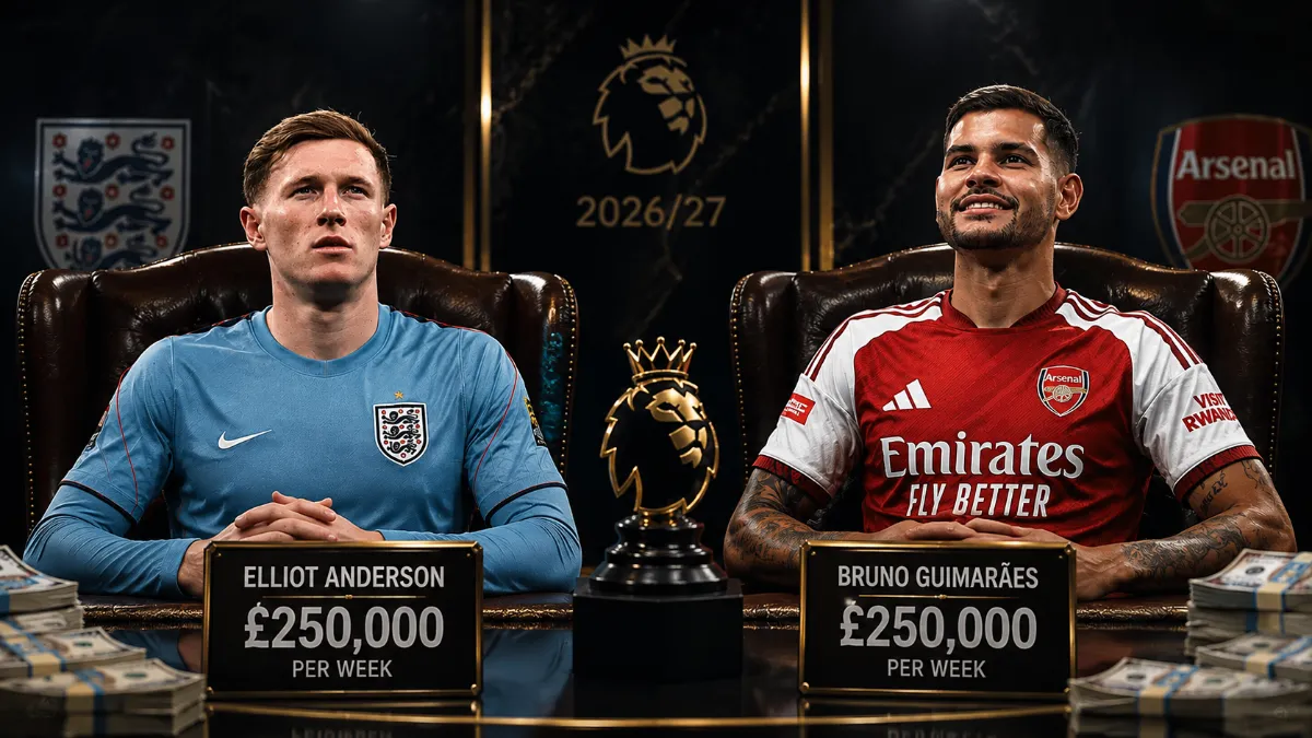 The highest paid newcomers in the Premier League for the 2026/27 season