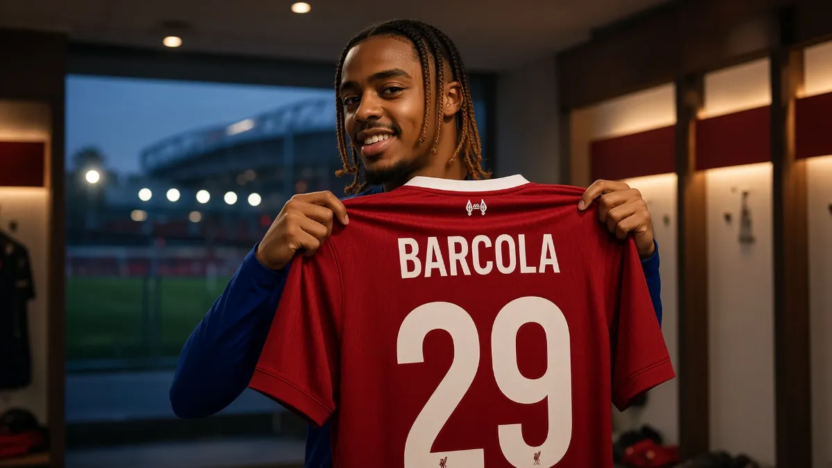 Bradley Barcola prepares for Liverpool move with a nod to FIFA