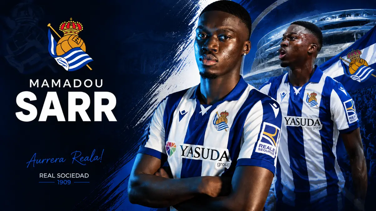 Mamadou Sarr completes loan move from Chelsea to Real Sociedad