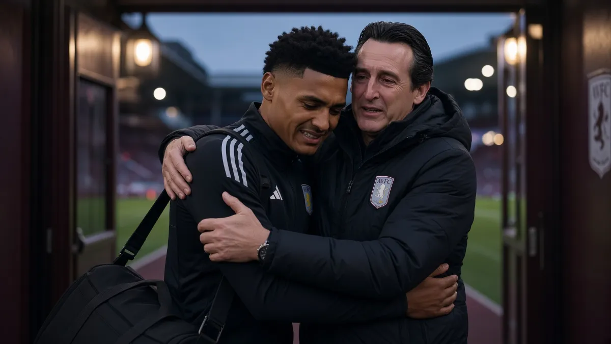 Unai Emery says emotional farewell to Ollie Watkins after striker's £50m move to Al Hilal