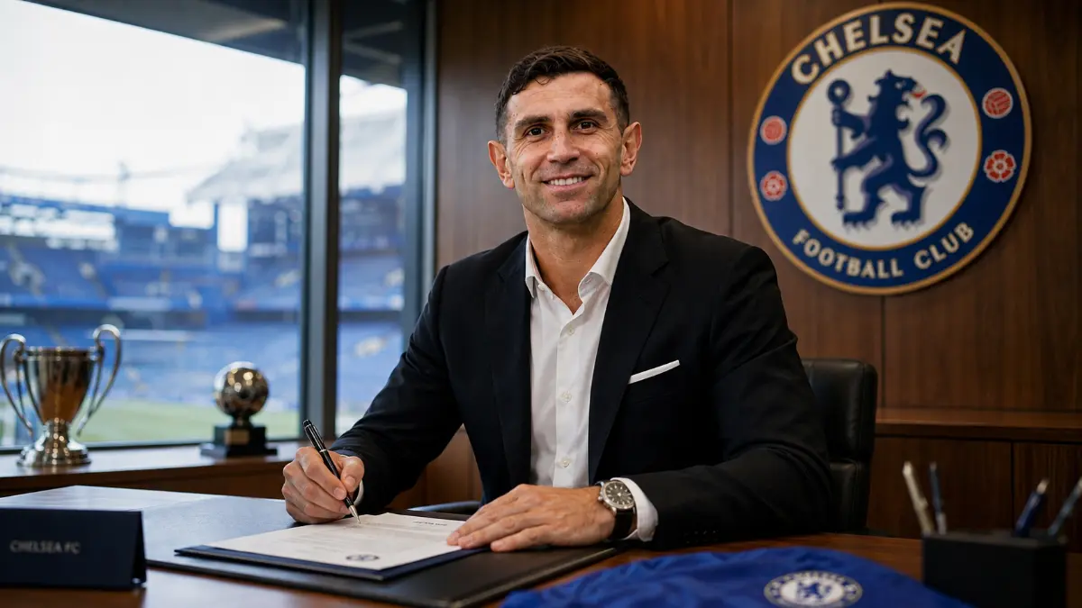 Emiliano Martinez is set to sign contract with Chelsea today