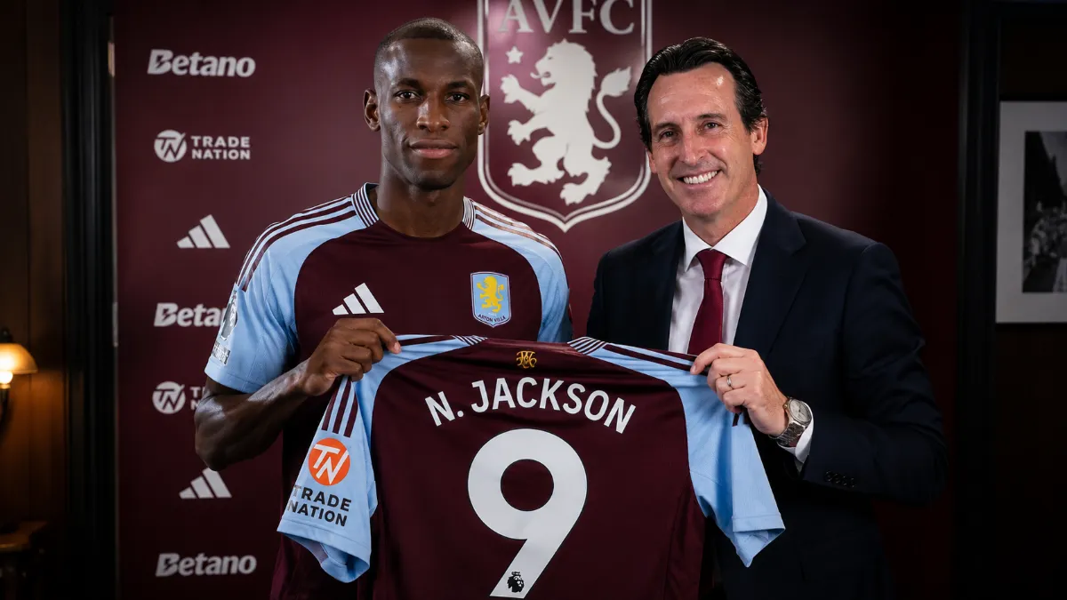 Aston Villa sign Nicolas Jackson from Chelsea