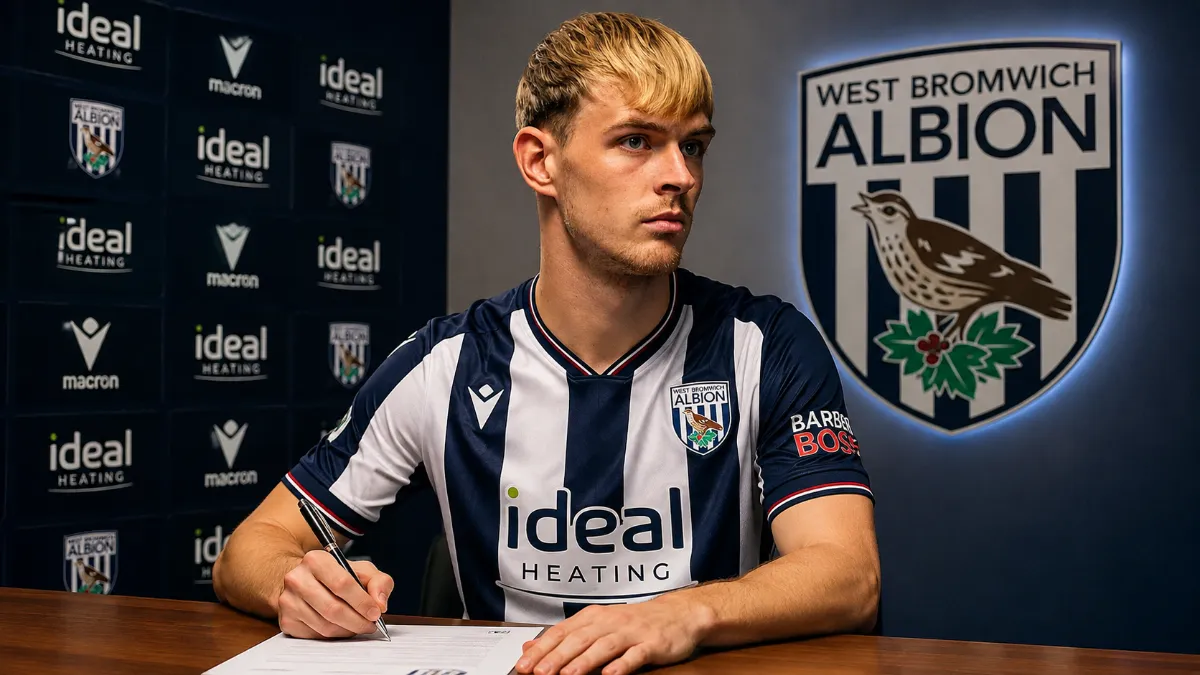 Toby Collier moves from Manchester United to West Bromwich