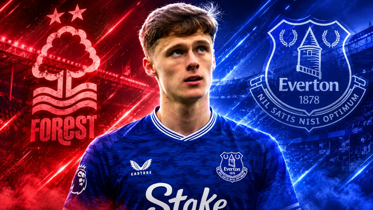 Nottingham Forest are working on a transfer for Harrison Armstrong from Everton for £40 million