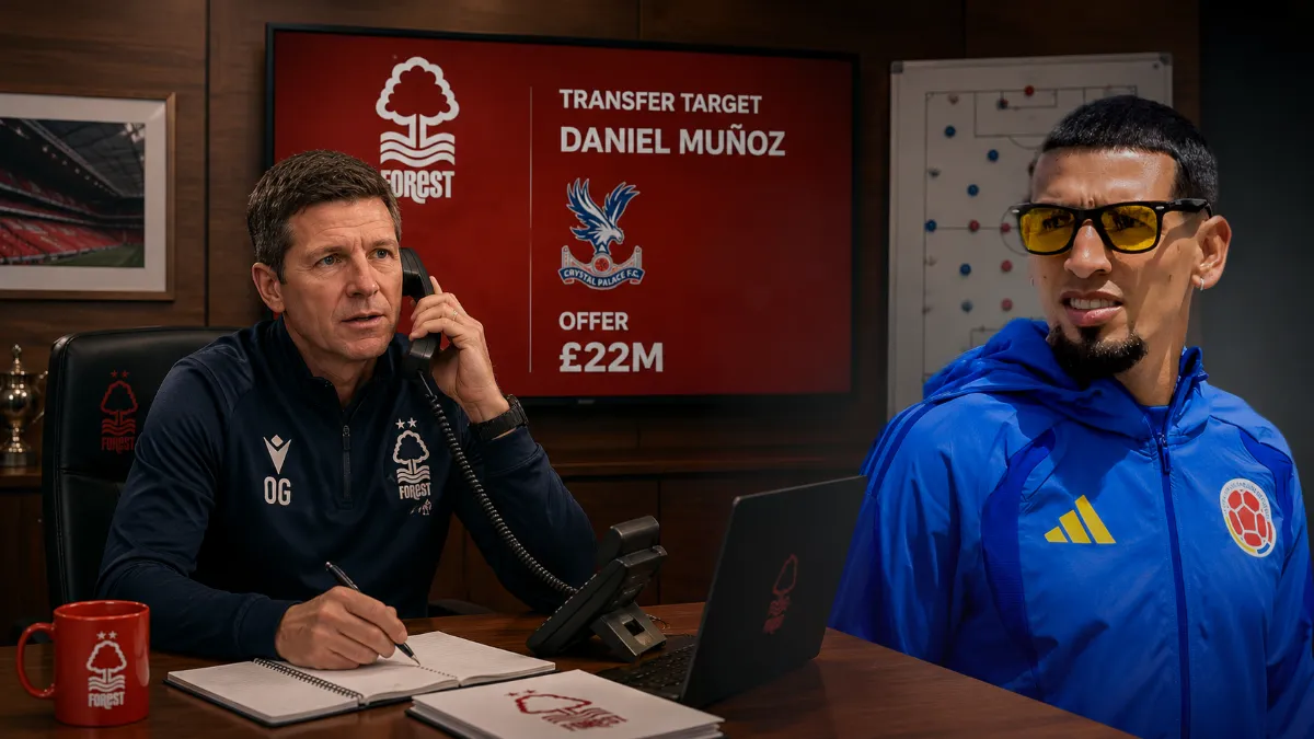 Nottingham Forest make £22 million bid for Daniel Munoz
