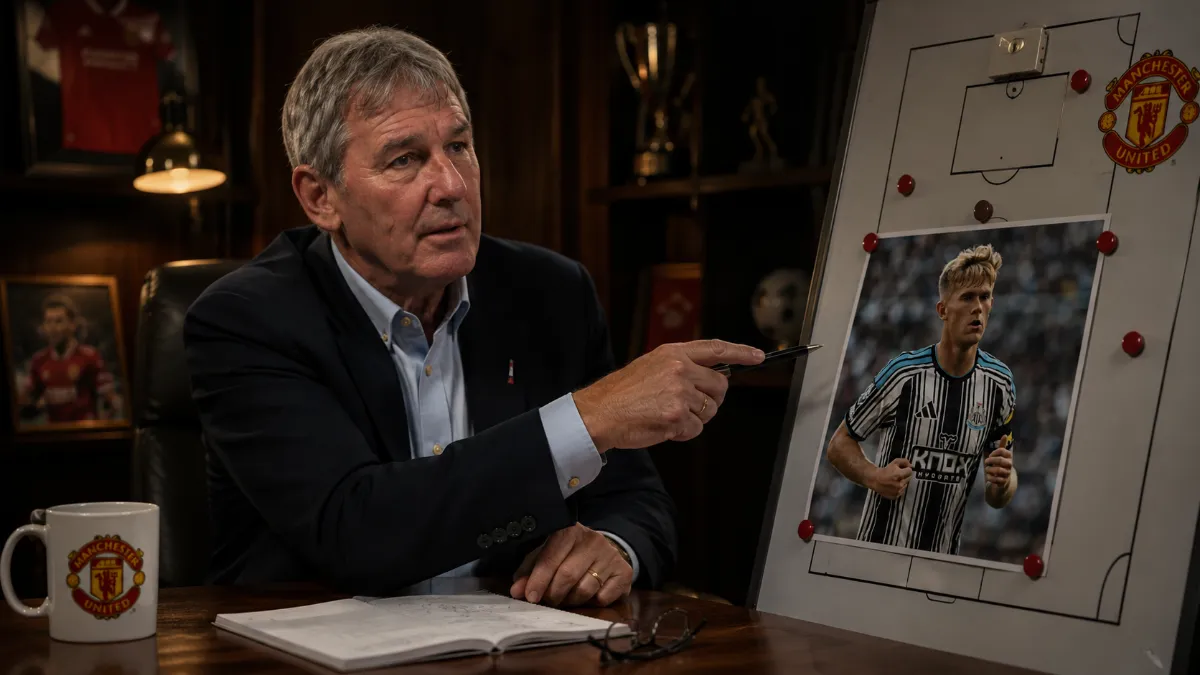 Brian Robson wants to see Lewis Hall at Manchester United