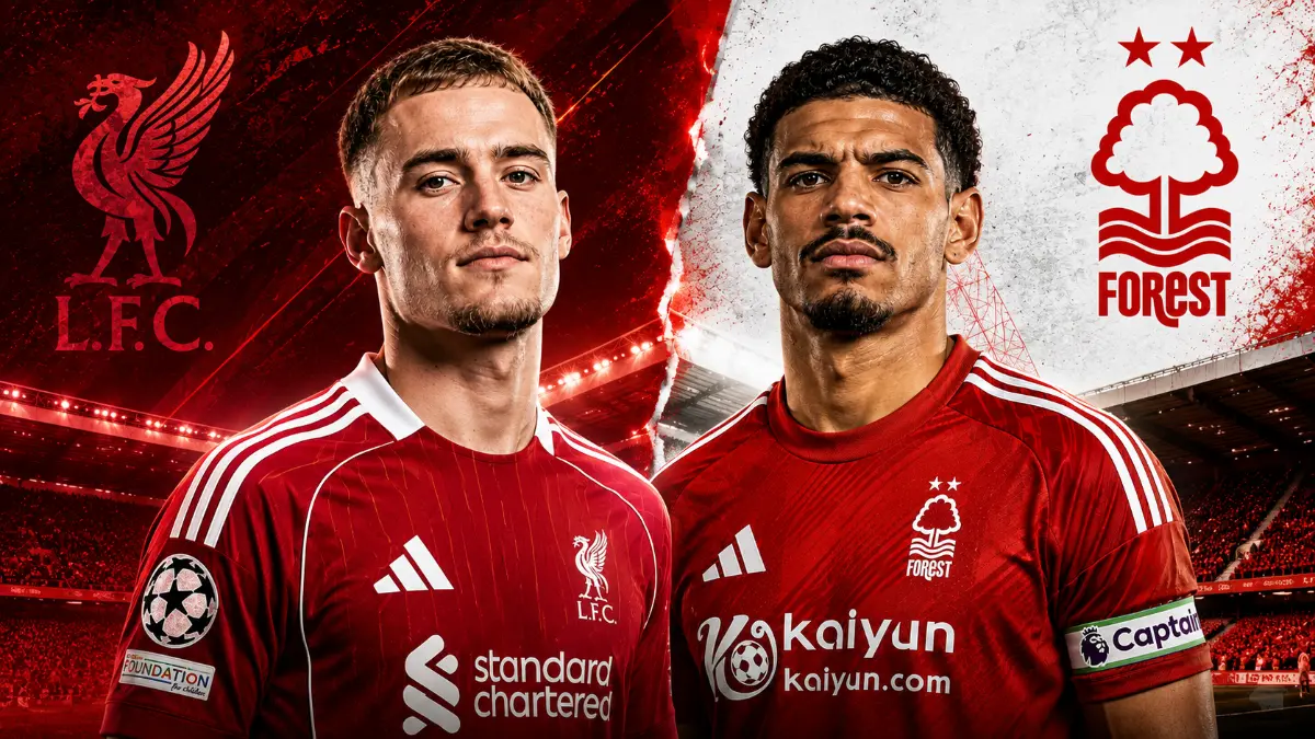 Liverpool v Nottingham Forest: Team line-ups for the second round of the Premier League