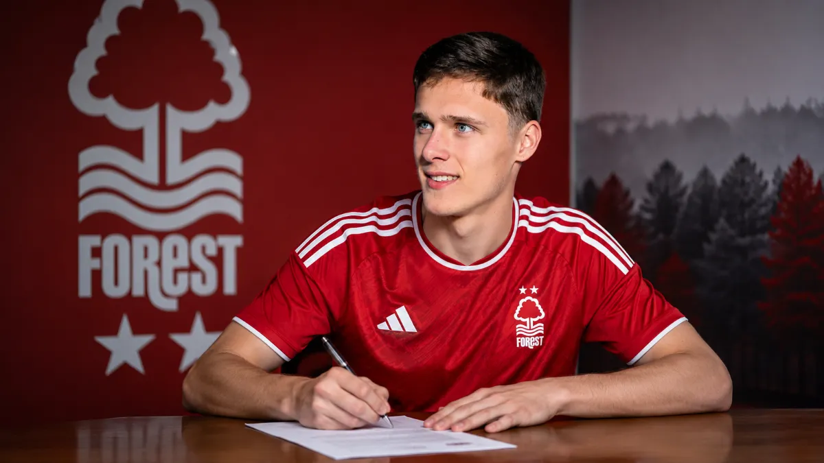 Nottingham Forest are eyeing Harrison Armstrong from Everton