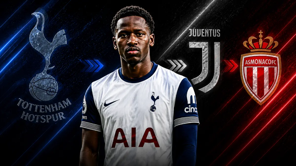 Juventus have received a bid for Pape Matar Sarr, but Monaco lead the race for the Tottenham midfielder
