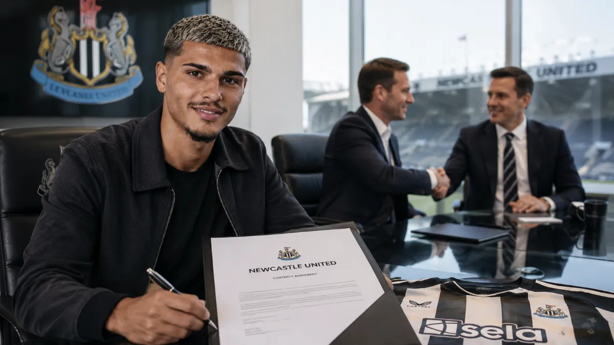 Newcastle united are close to signing forward matias fernandez-pardo