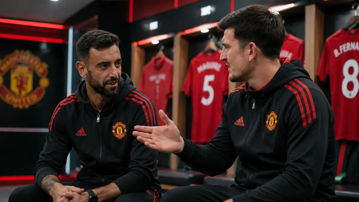 Fernandes reveals details of his captaincy conversation with Maguire