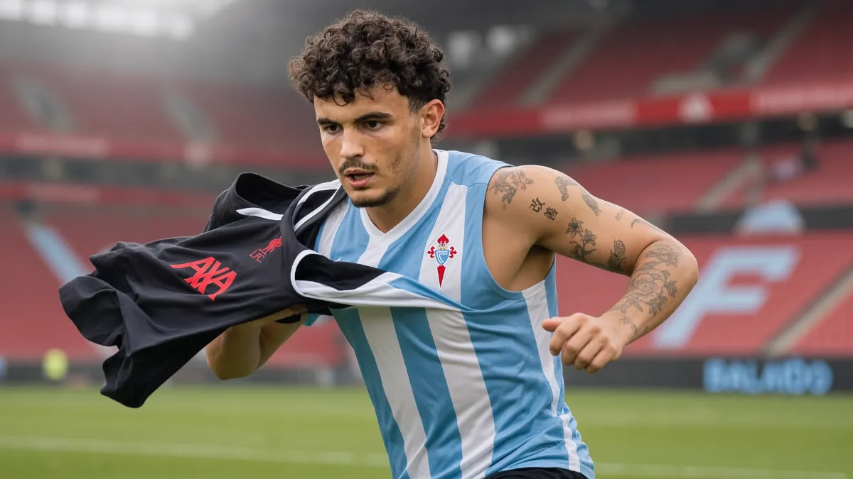 Celta secure transfer deal for Stefan Bajcetic from Liverpool