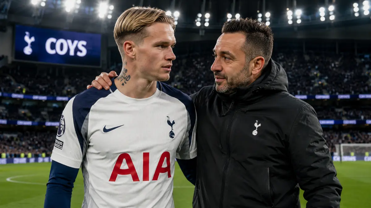 Mykhailo Mudryk joins Tottenham – here we go!