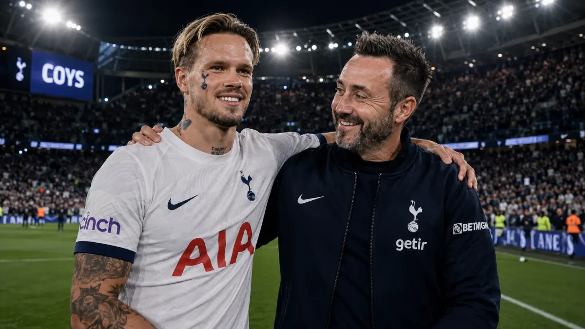 Tottenham and Chelsea agree £75m buy option for Mudryk