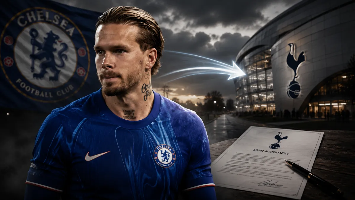 Tottenham are in talks with Chelsea over Mikhail Mudrik