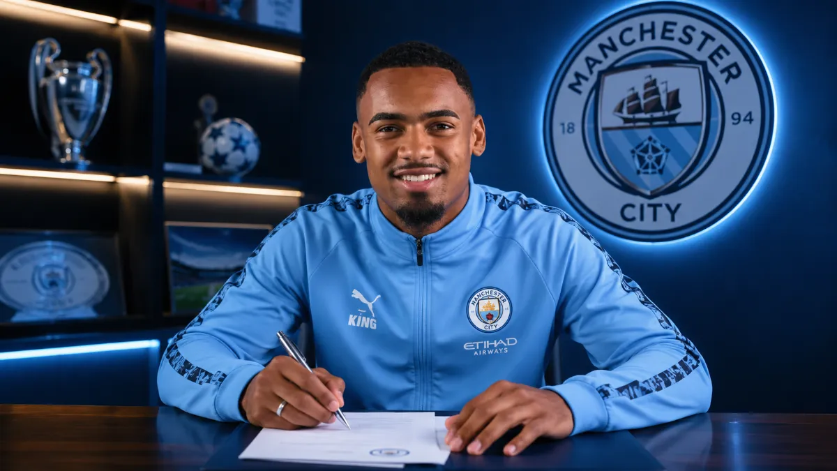 Allan has promised fans after joining Manchester City