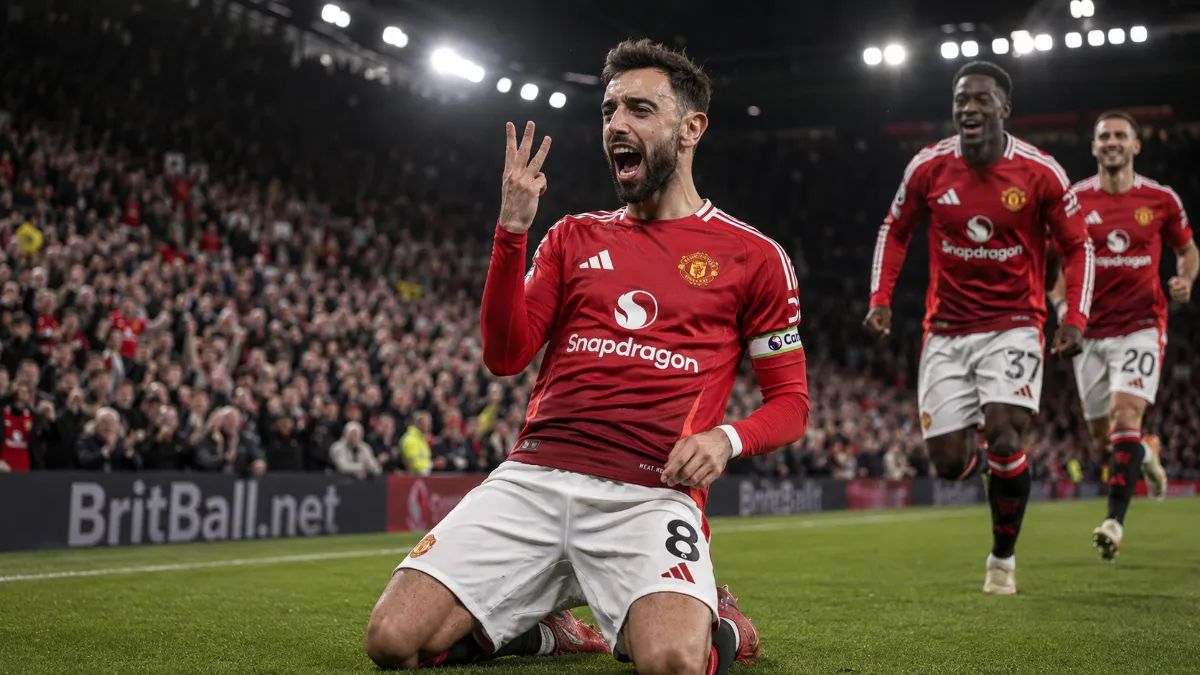 Bruno Fernandes shines with hat-trick, matching Cristiano Ronaldo's record