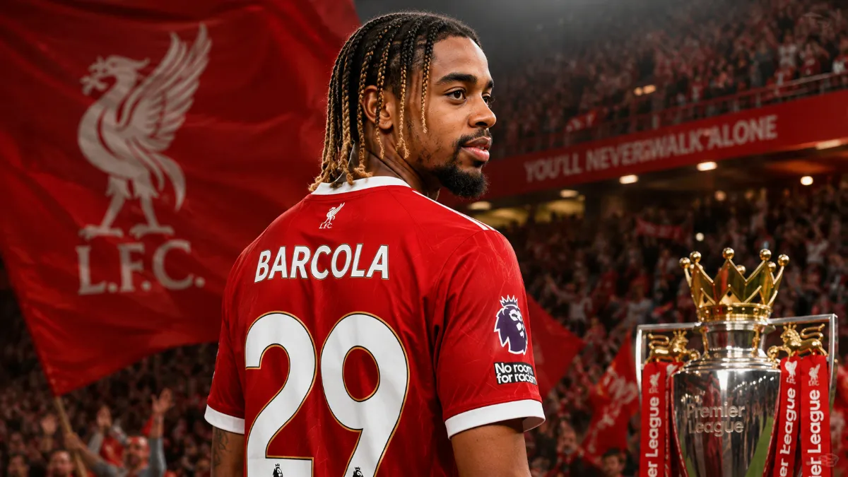 Bradley Barcola makes statement after transfer to Liverpool