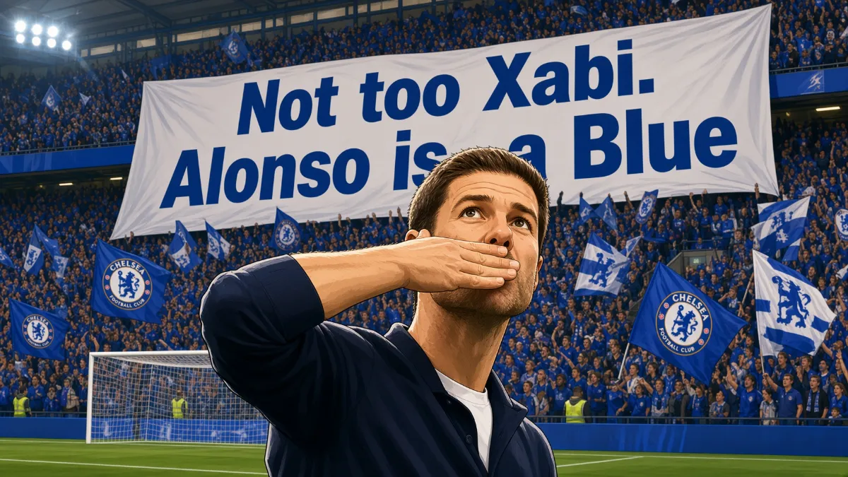 Xabi Alonso hails Chelsea fans after Brighton win