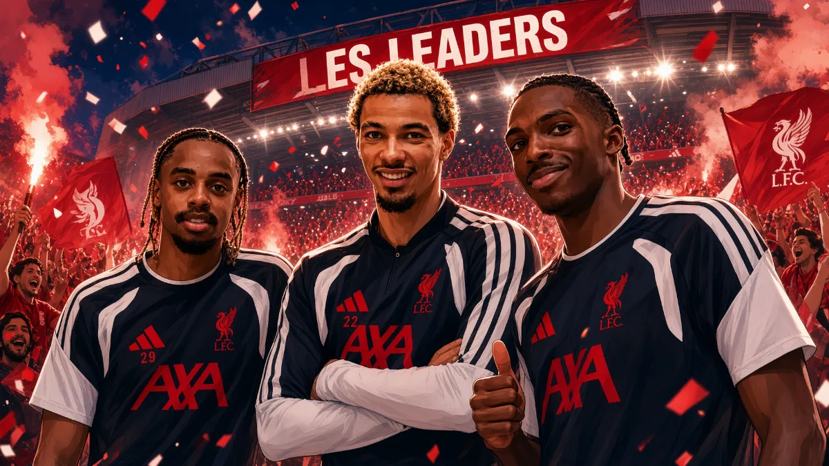 Liverpool forms a strong French core led by Bradley Barcola