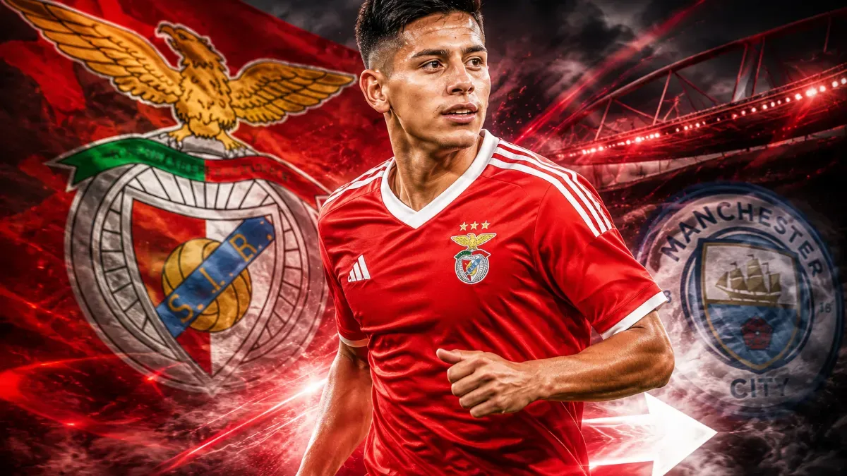 Benfica close to signing Echeverri on loan from Manchester City