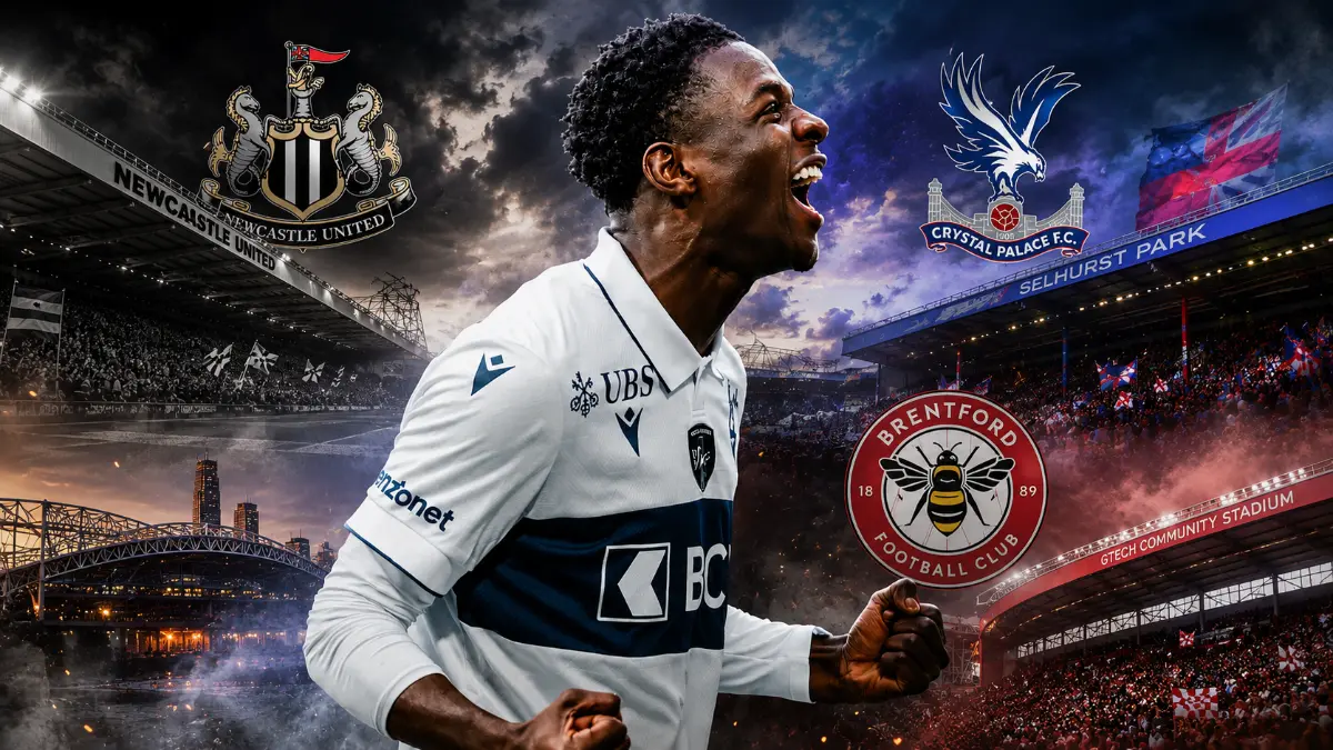 Newcastle, Crystal Palace and Brentford eye Omar Janneh