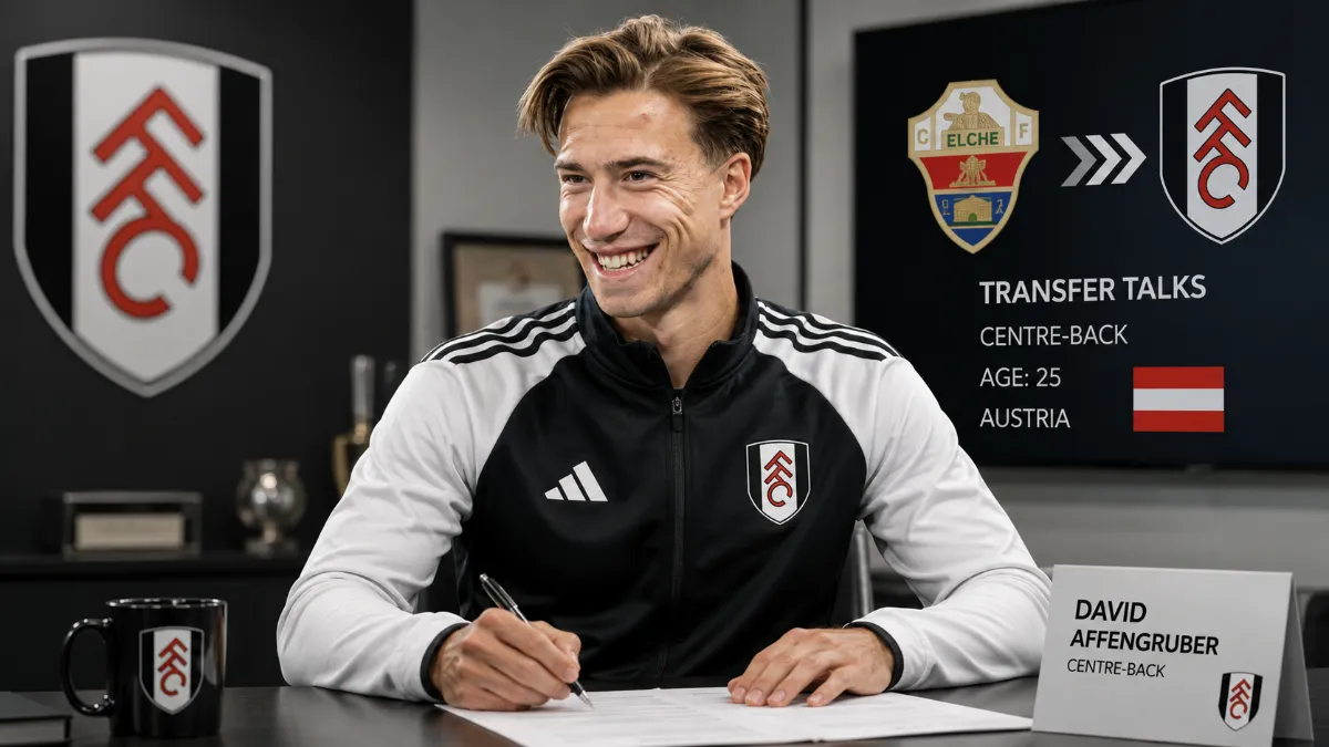 Fulham in talks to sign David Affengruber