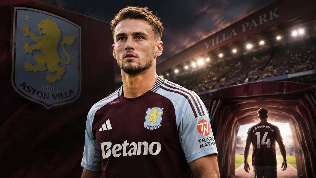 Aston Villa complete signing of Taylor Harwood-Bellis