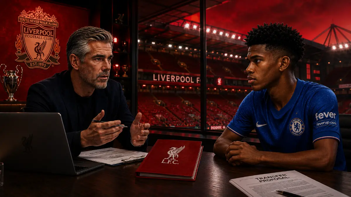 Liverpool contact Chelsea regarding Estevao transfer