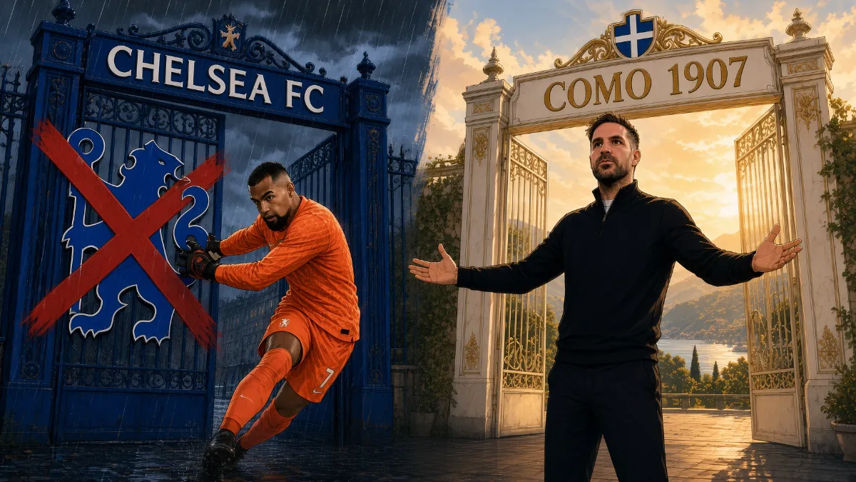 Chelsea confirm Robert Sanchez's loan move to Como