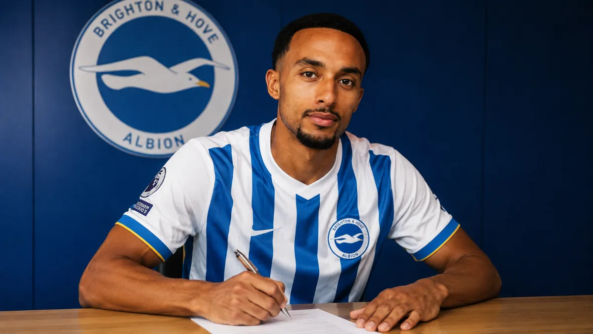 Brighton complete signing of Femi Aziz